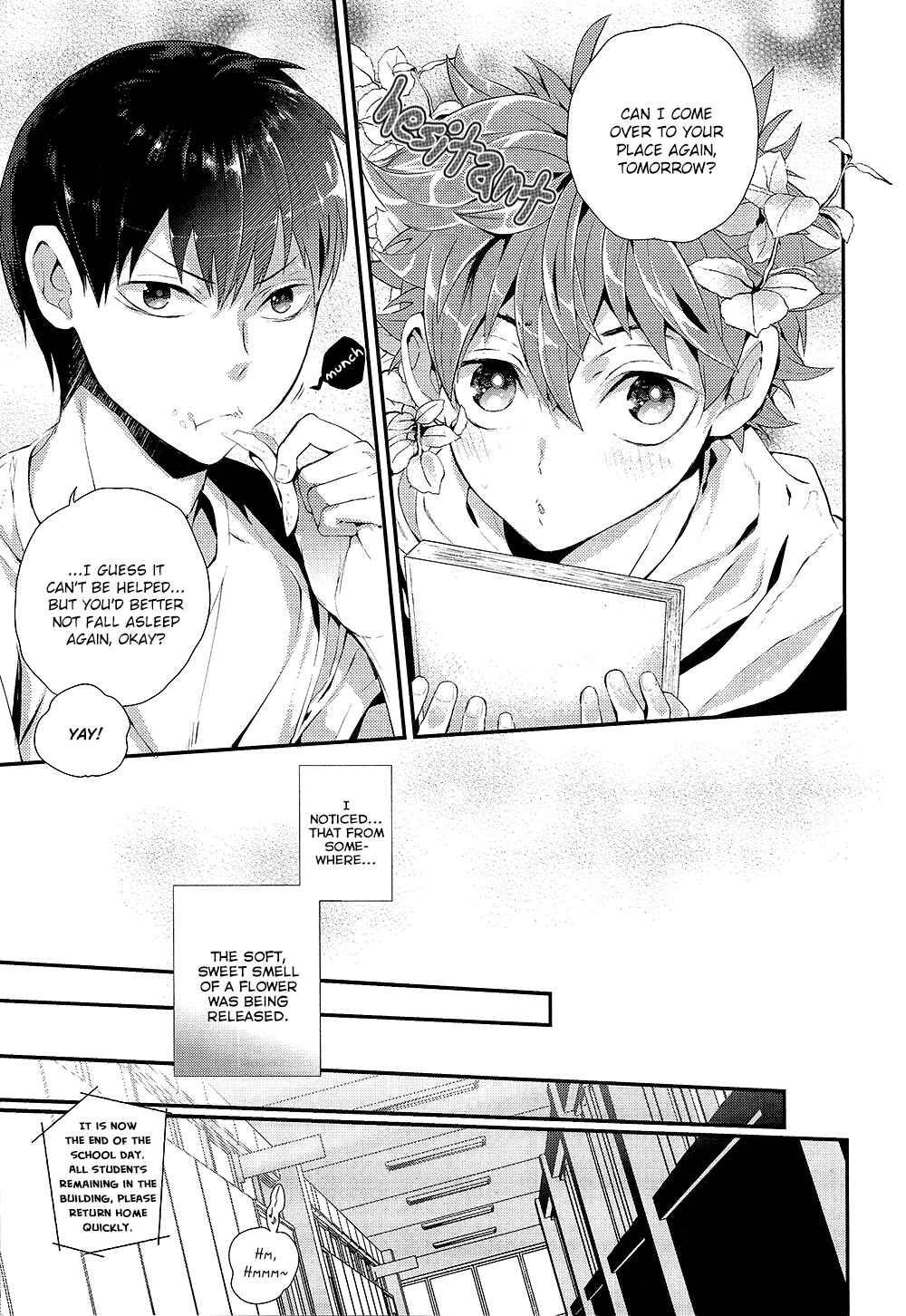 Page 16 Chapter Unknown_3490 Haikyuu!! - Hana to Mitsubachi (Doujinshi)