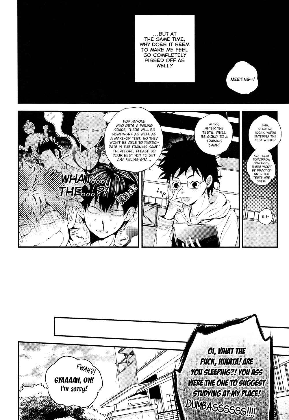 Page 9 Chapter Unknown_3490 Haikyuu!! - Hana to Mitsubachi (Doujinshi)