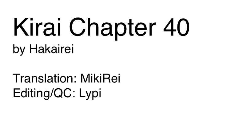 Page 1 Chapter 40 Kirai