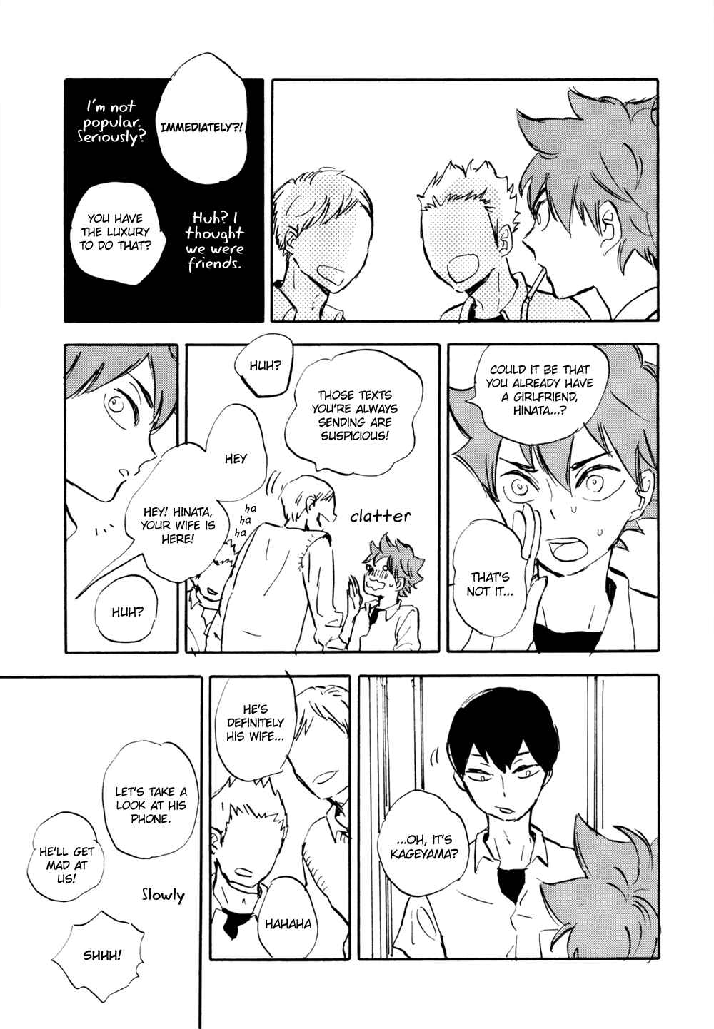 Page 11 Chapter Unknown_0b2a Haikyu!! - Omae no S (Doujinshi)