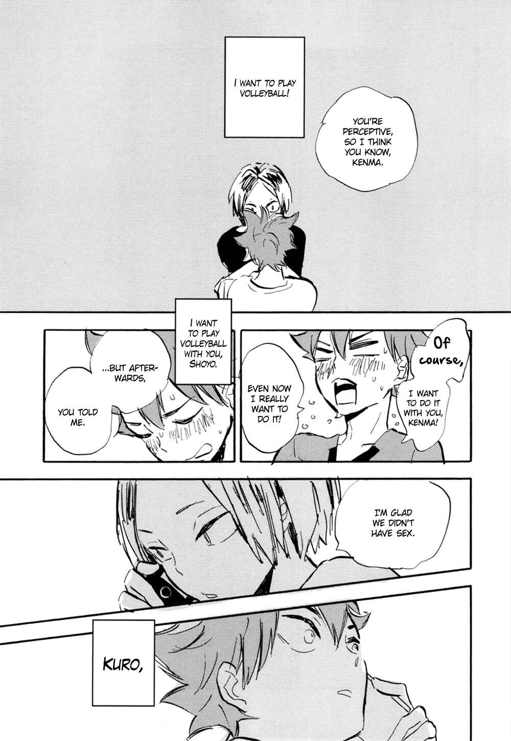 Page 27 Chapter Unknown_0b2a Haikyu!! - Omae no S (Doujinshi)
