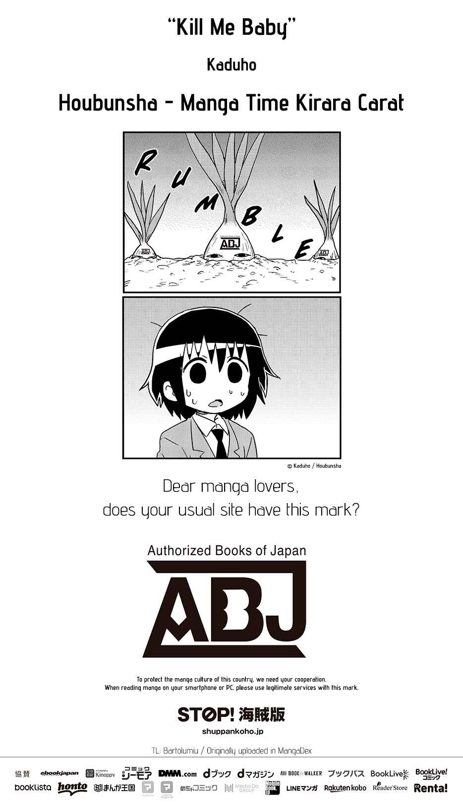 Page 1 Chapter 11 Character Collaborations with ABJ mark!