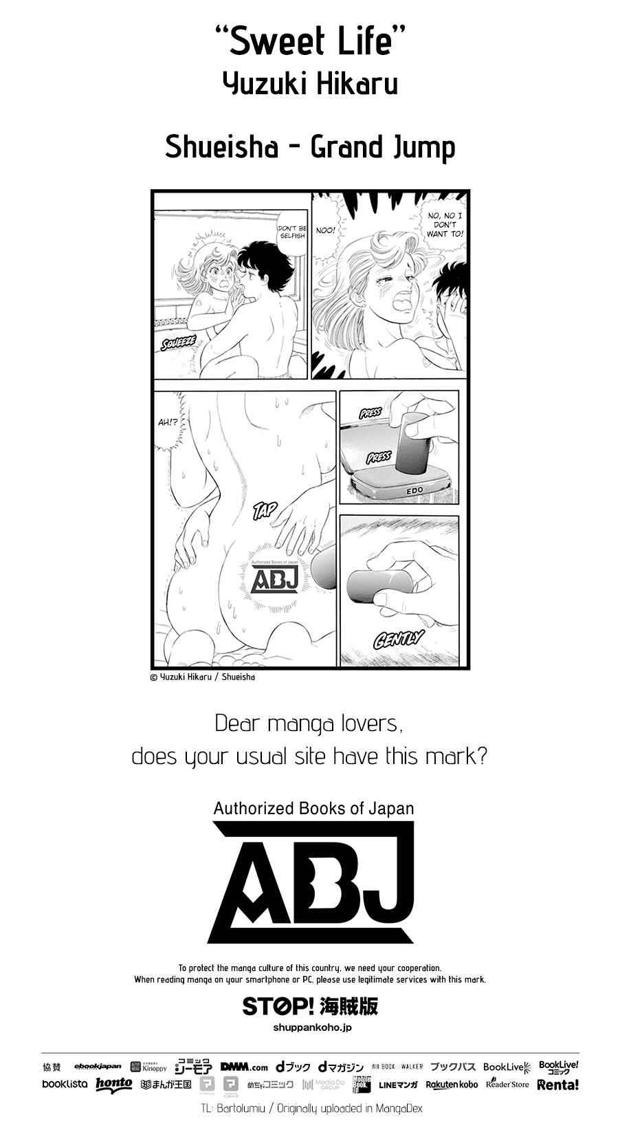 Page 1 Chapter 2 Character Collaborations with ABJ mark!