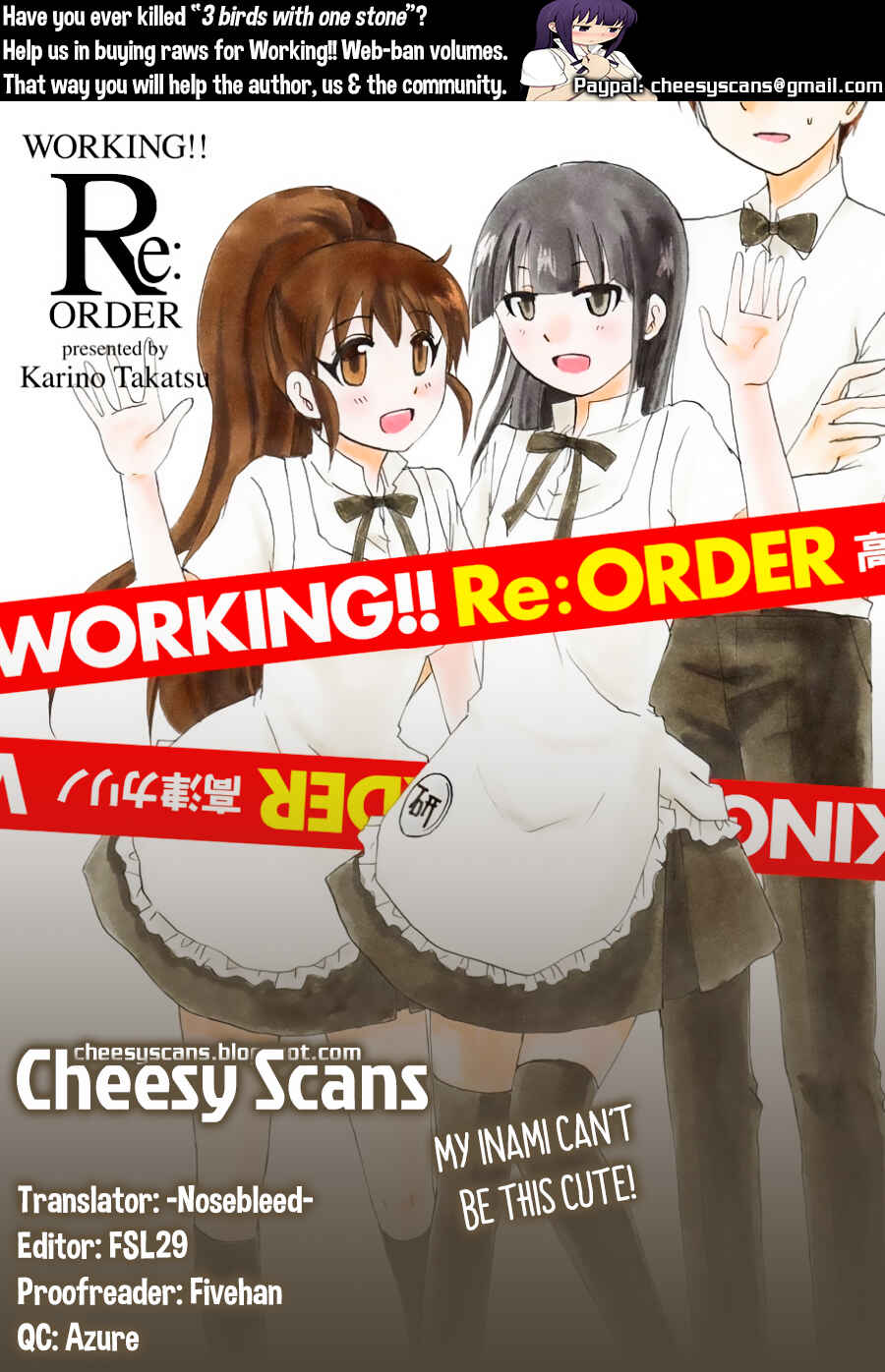 Page 11 Chapter 2 Working!! Re:ORDER