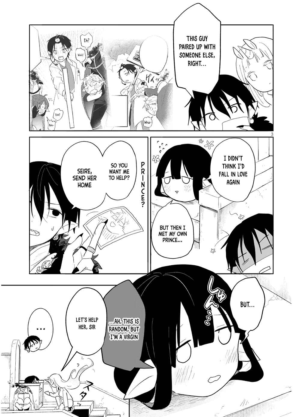 Page 3 Chapter 9 Genkai Dungeon no Hanshoku Jijou