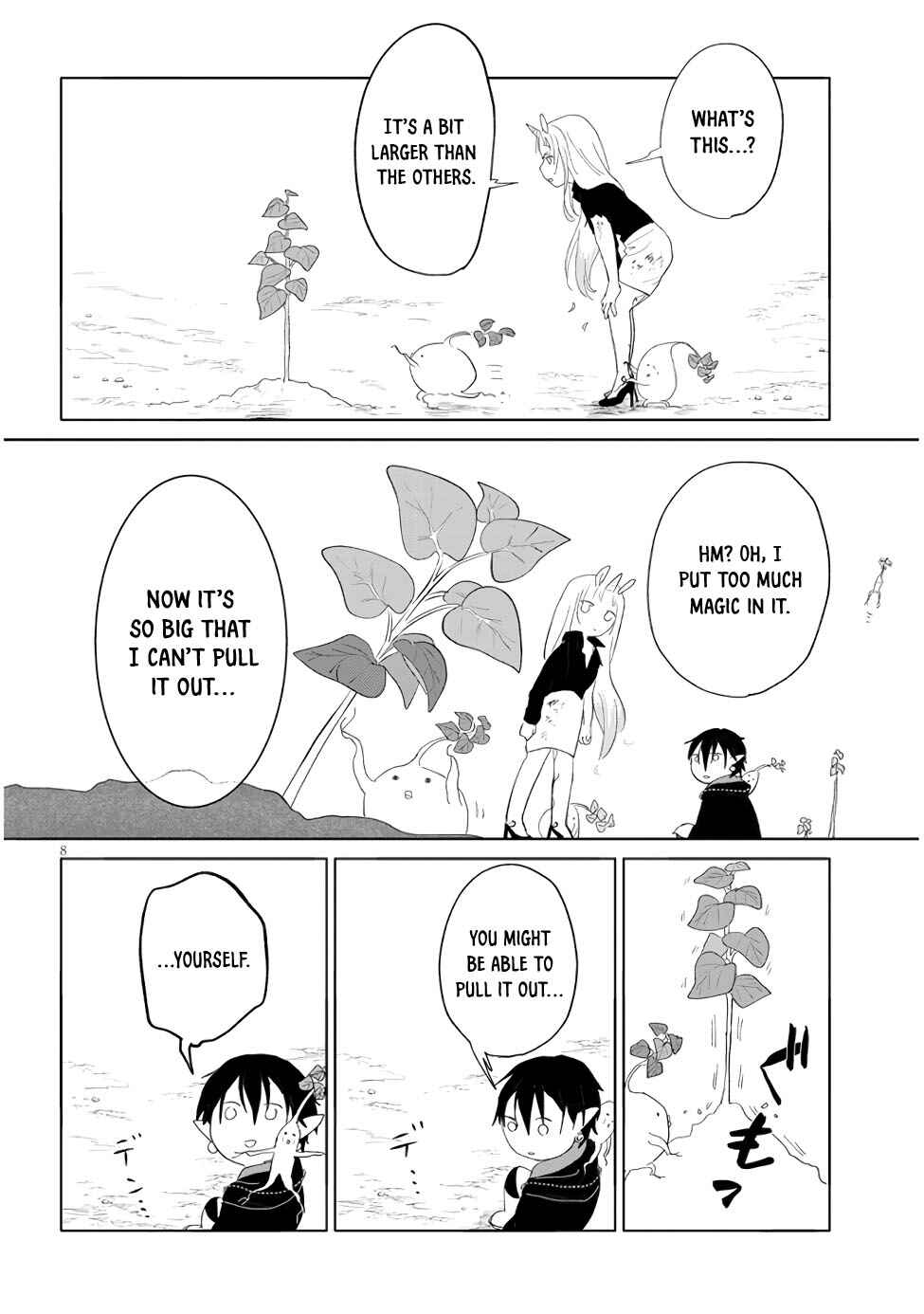 Page 8 Chapter 5 Genkai Dungeon no Hanshoku Jijou