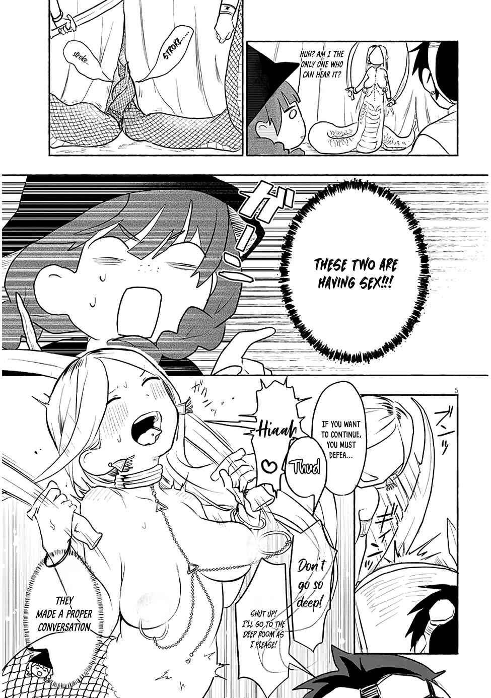 Page 5 Chapter 29 Genkai Dungeon no Hanshoku Jijou