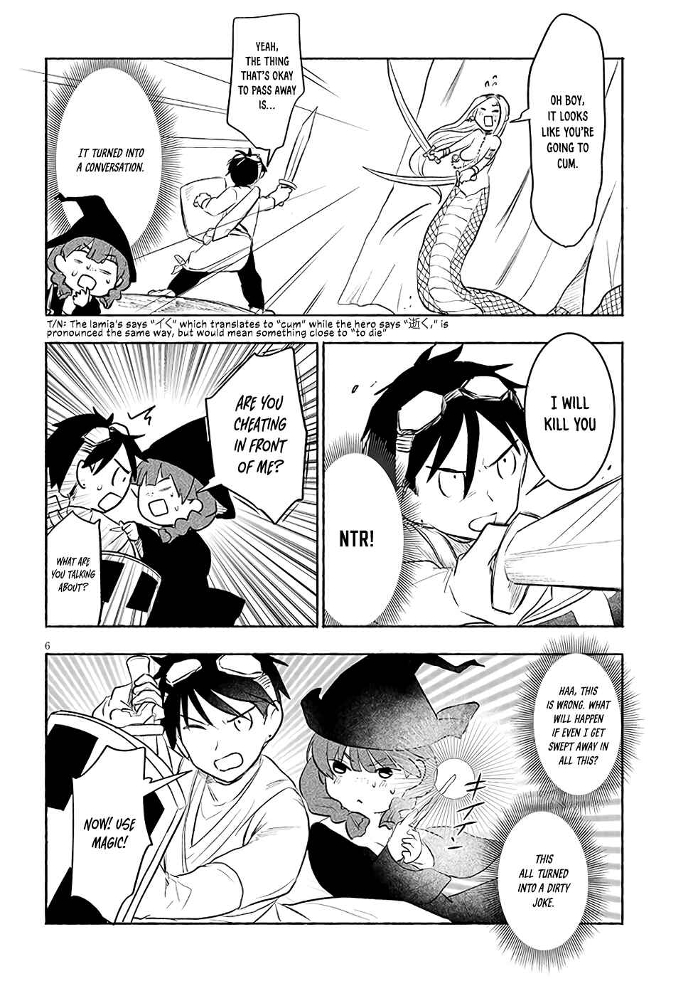 Page 6 Chapter 29 Genkai Dungeon no Hanshoku Jijou