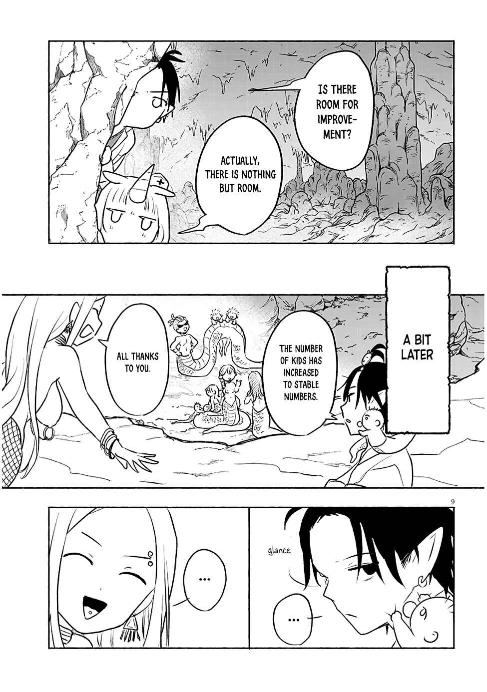 Page 9 Chapter 29 Genkai Dungeon no Hanshoku Jijou
