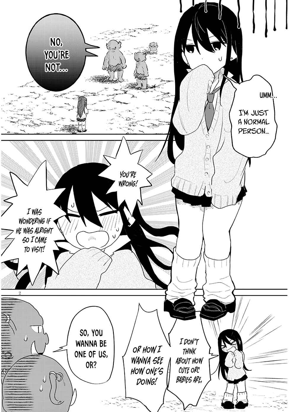 Page 2 Chapter 24 Genkai Dungeon no Hanshoku Jijou