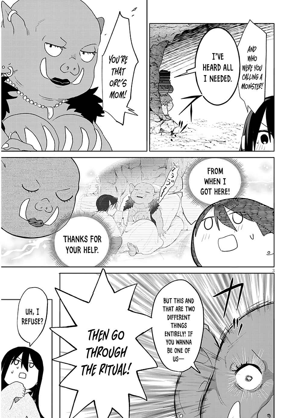Page 3 Chapter 24 Genkai Dungeon no Hanshoku Jijou