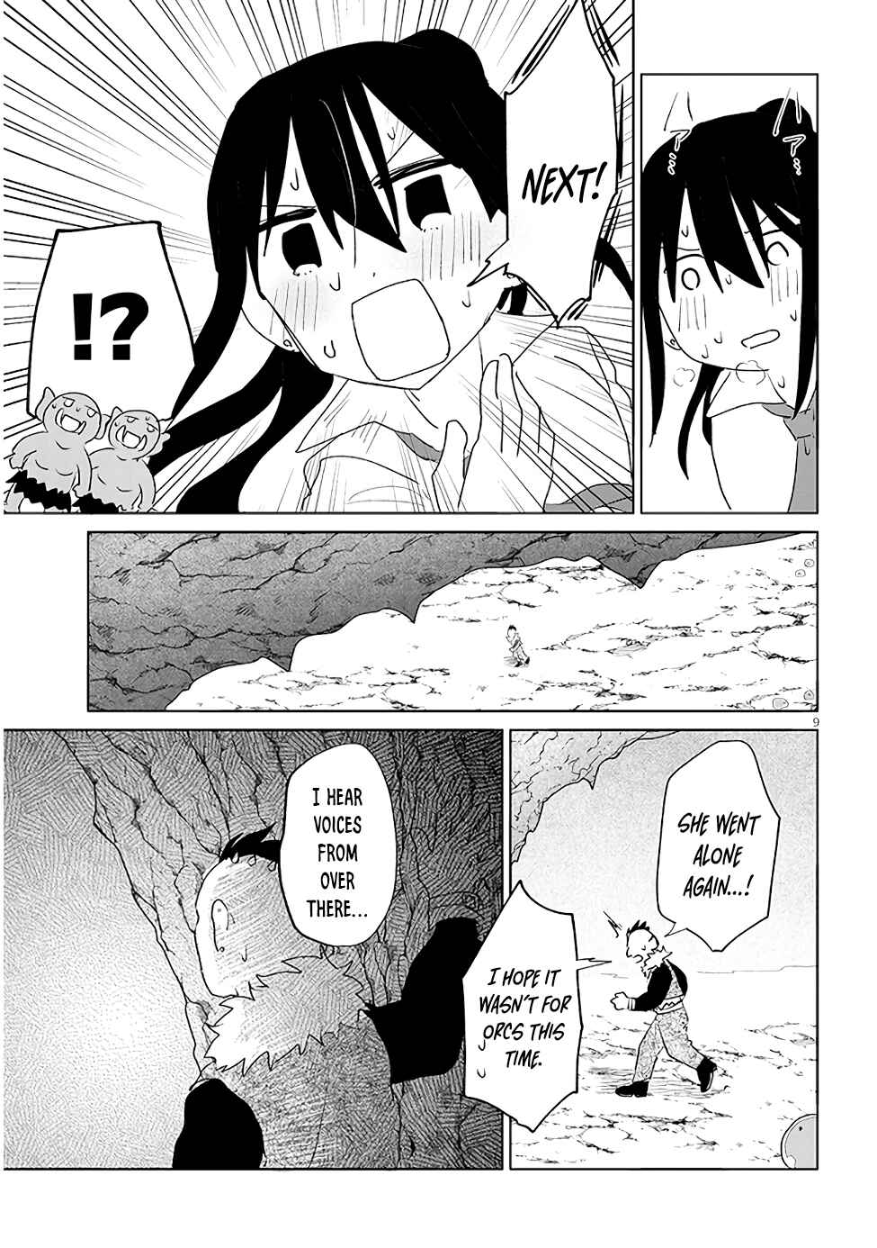 Page 9 Chapter 24 Genkai Dungeon no Hanshoku Jijou