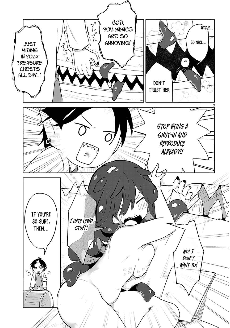 Page 3 Chapter 26 Genkai Dungeon no Hanshoku Jijou