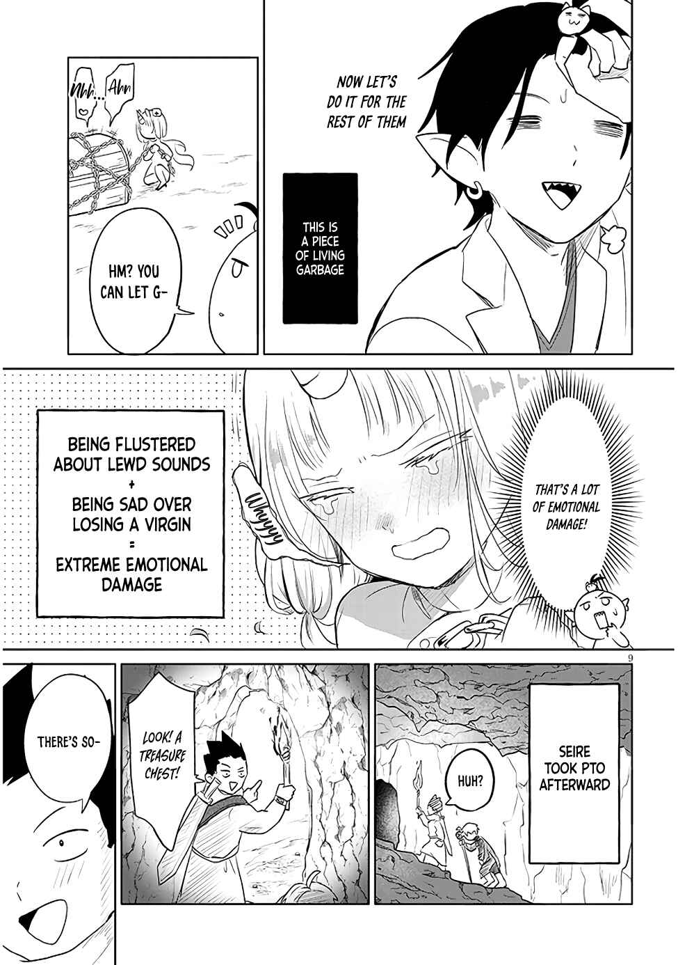 Page 9 Chapter 26 Genkai Dungeon no Hanshoku Jijou