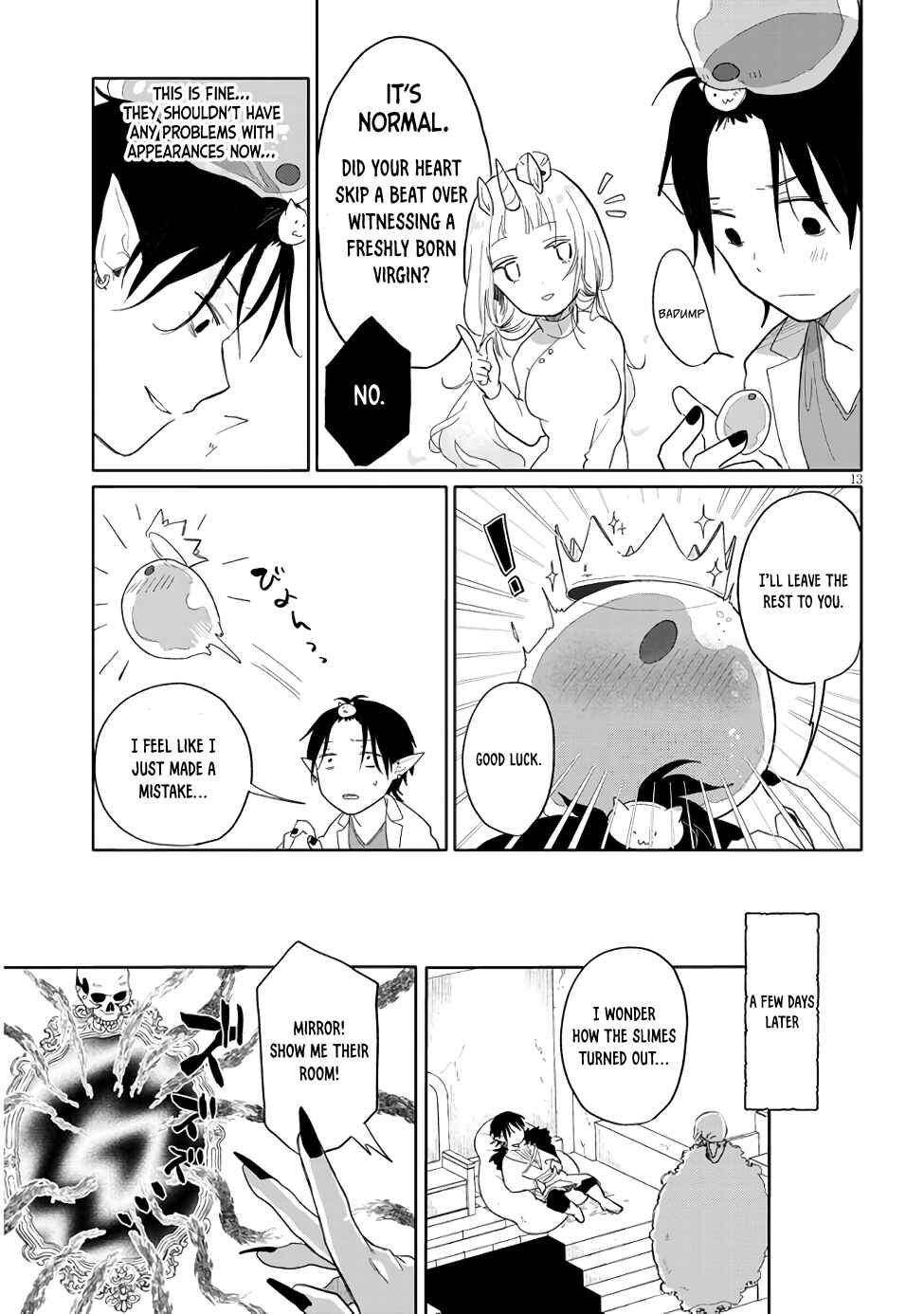 Page 13 Chapter 1 Genkai Dungeon no Hanshoku Jijou