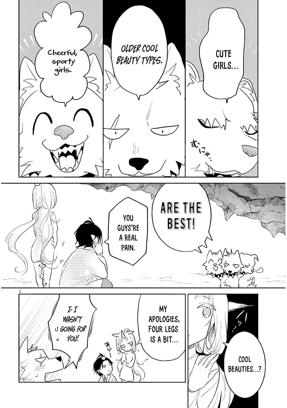 Page 2 Chapter 19 Genkai Dungeon no Hanshoku Jijou