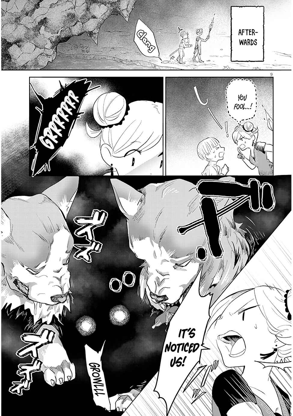 Page 9 Chapter 19 Genkai Dungeon no Hanshoku Jijou