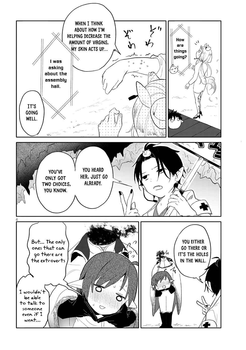 Page 6 Chapter 2 Genkai Dungeon no Hanshoku Jijou