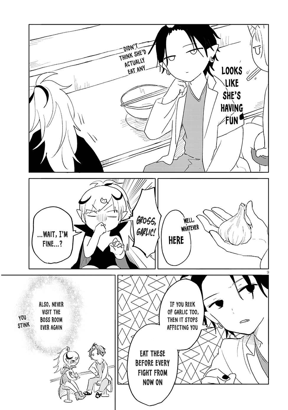Page 9 Chapter 22 Genkai Dungeon no Hanshoku Jijou