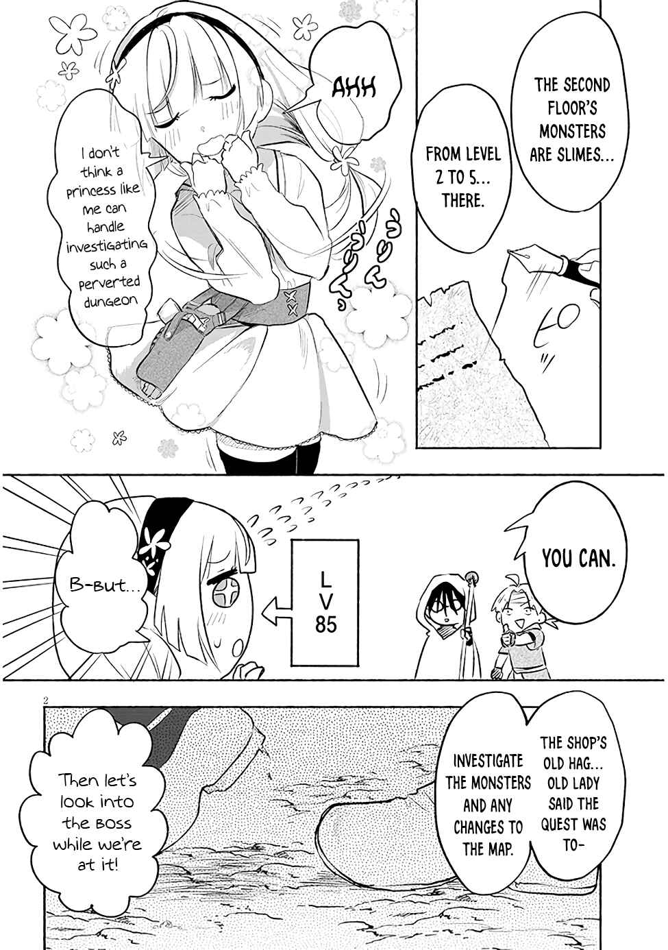 Page 2 Chapter 27 Genkai Dungeon no Hanshoku Jijou