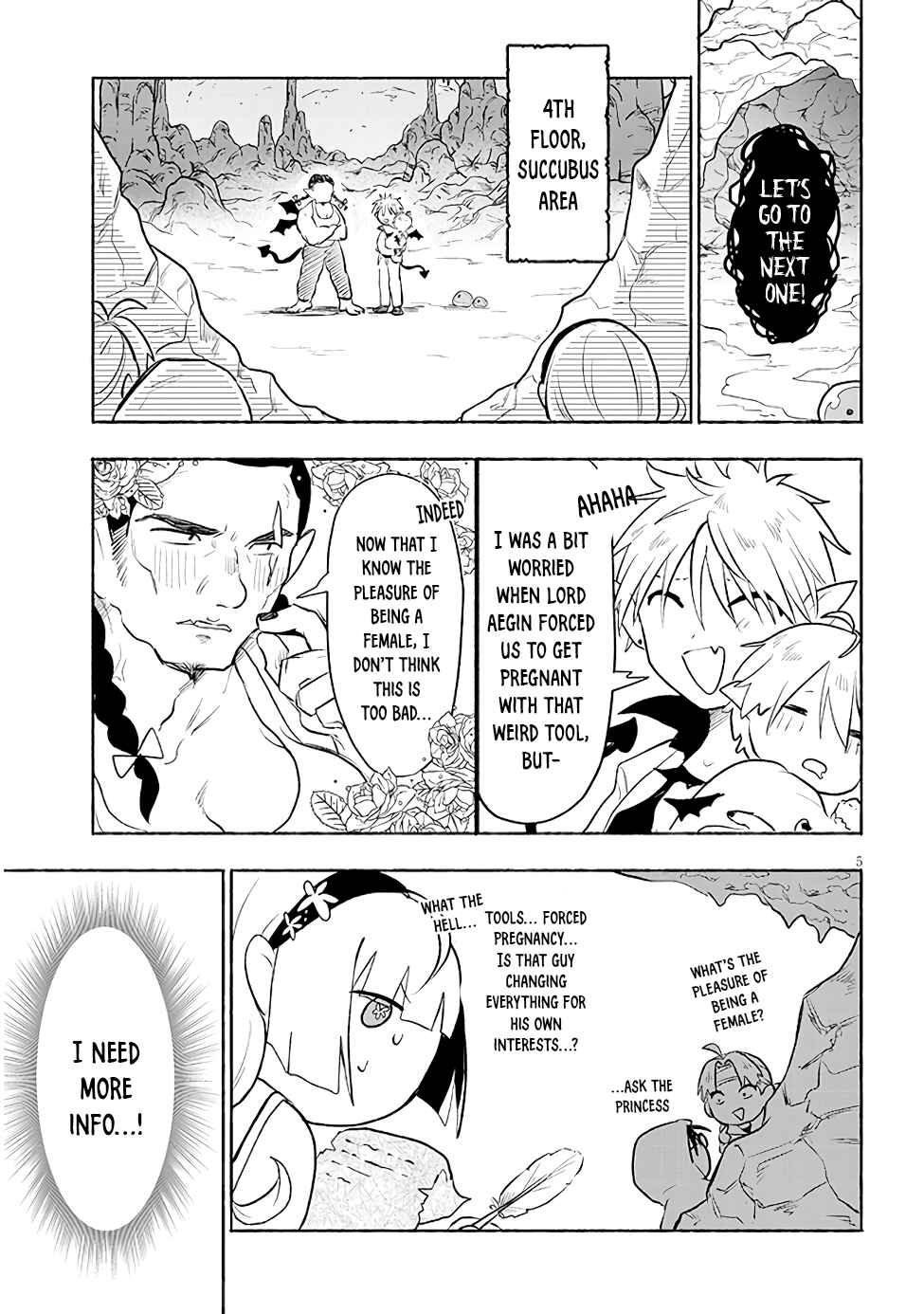 Page 5 Chapter 27 Genkai Dungeon no Hanshoku Jijou