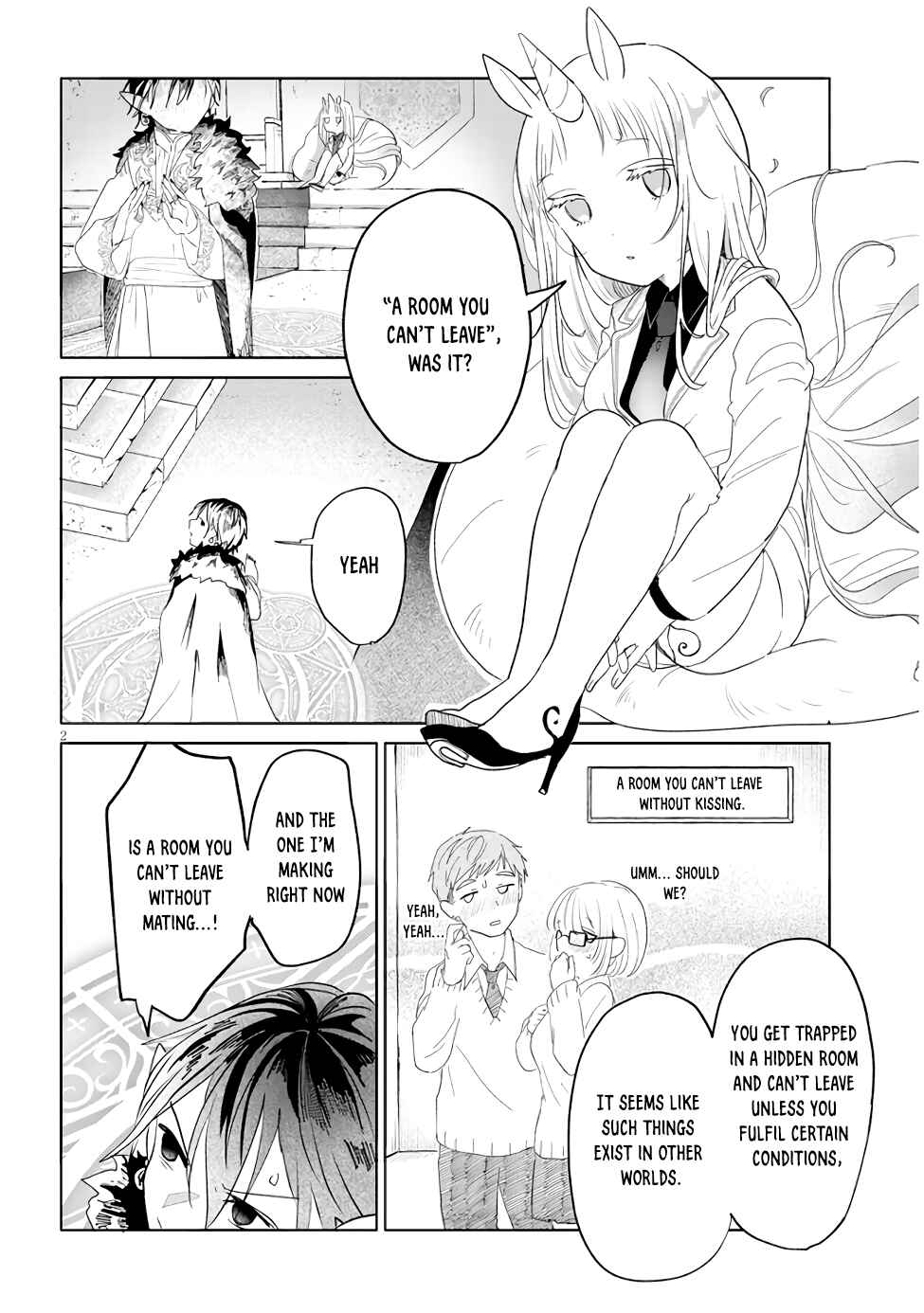 Page 2 Chapter 12 Genkai Dungeon no Hanshoku Jijou