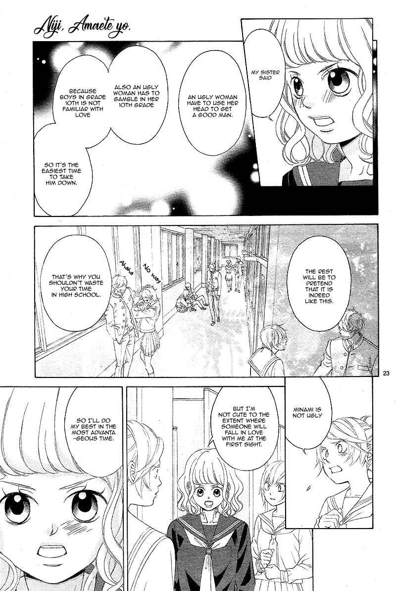 Page 26 Chapter 6 Niji, Amaete yo.