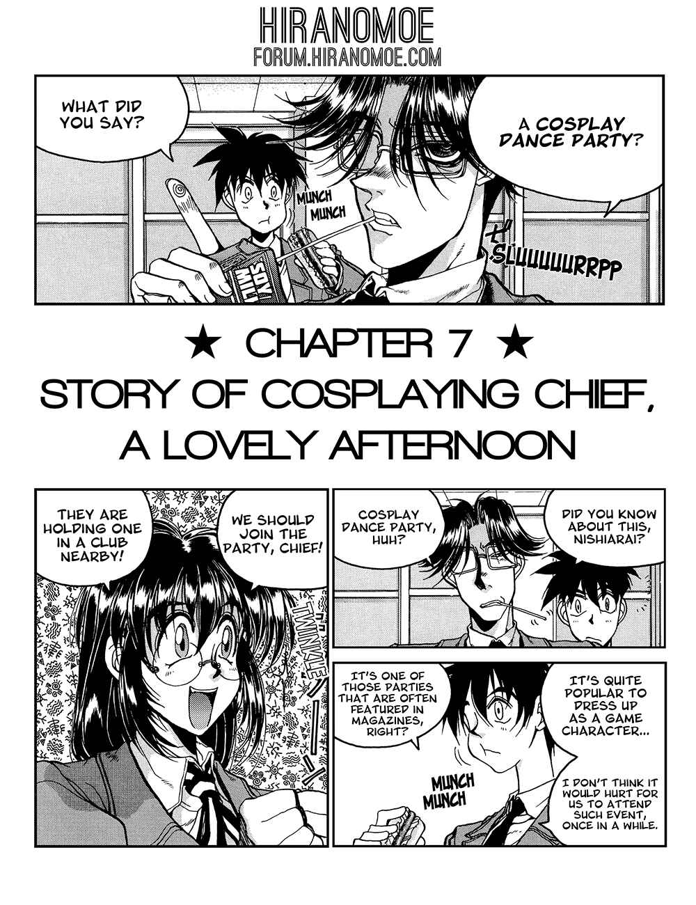 Page 1 Chapter 7 Proceed!! Seigaku Computer Research Department