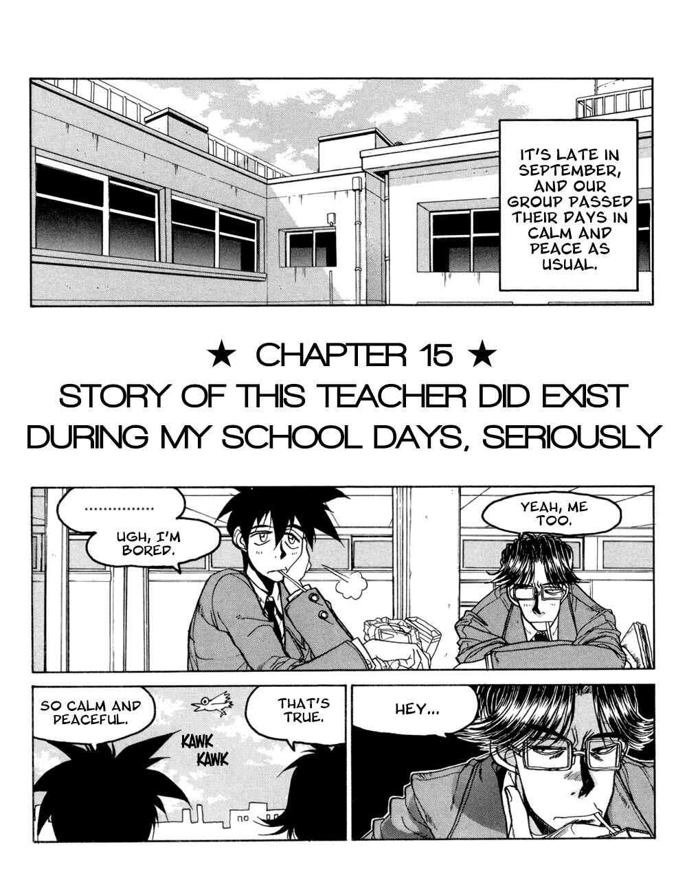 Page 1 Chapter 15 Proceed!! Seigaku Computer Research Department