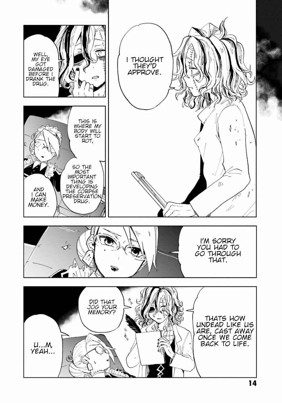 Page 12 Chapter 5 The Splendid Job Of A Monster Maid