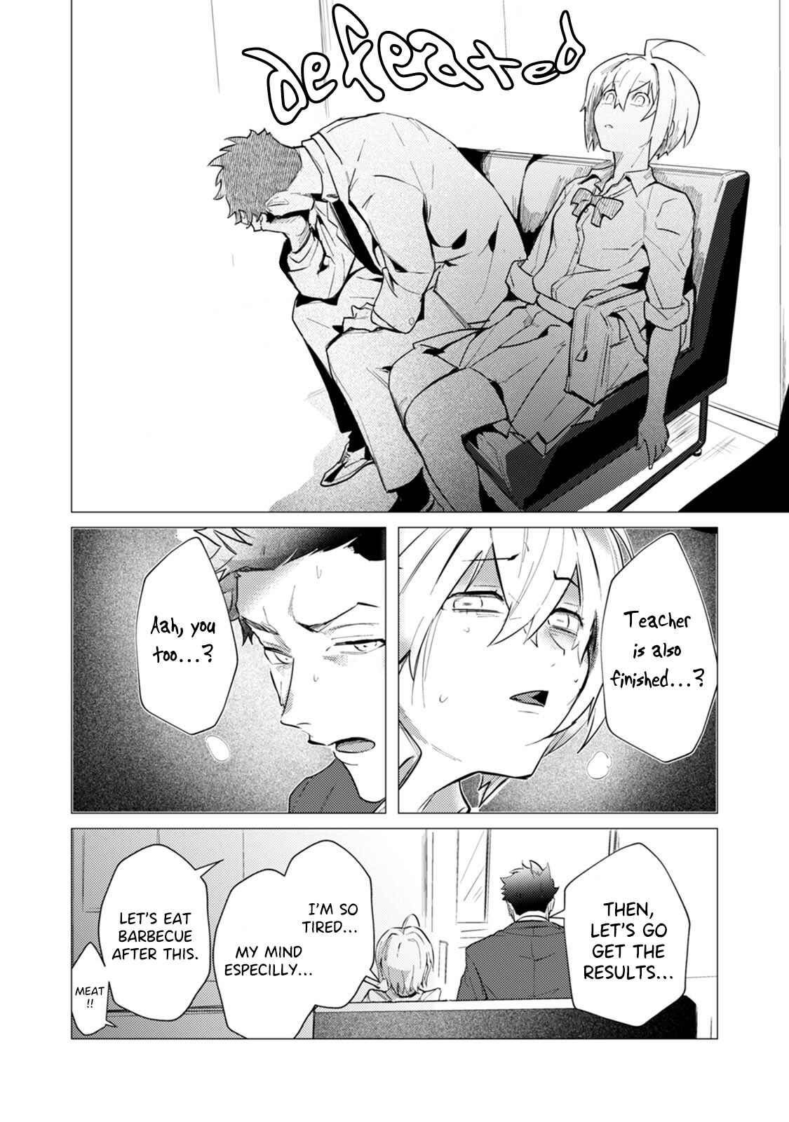 Page 16 Chapter 3 Alpha no JK Dakedo Konyakusha ga Omega no Sensei de Asoko ga Taihendesu