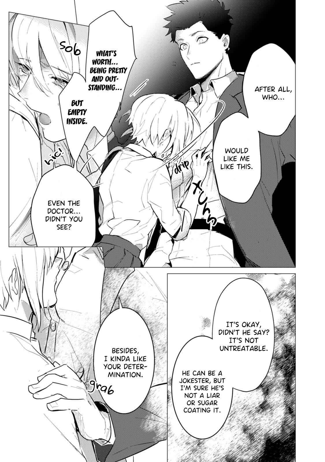 Page 23 Chapter 3 Alpha no JK Dakedo Konyakusha ga Omega no Sensei de Asoko ga Taihendesu