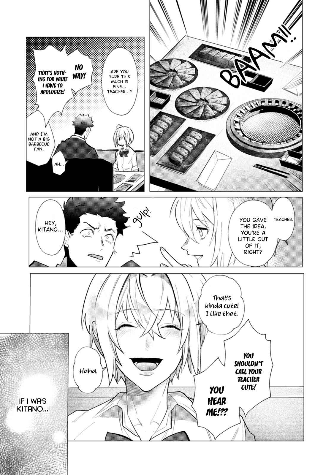 Page 27 Chapter 3 Alpha no JK Dakedo Konyakusha ga Omega no Sensei de Asoko ga Taihendesu