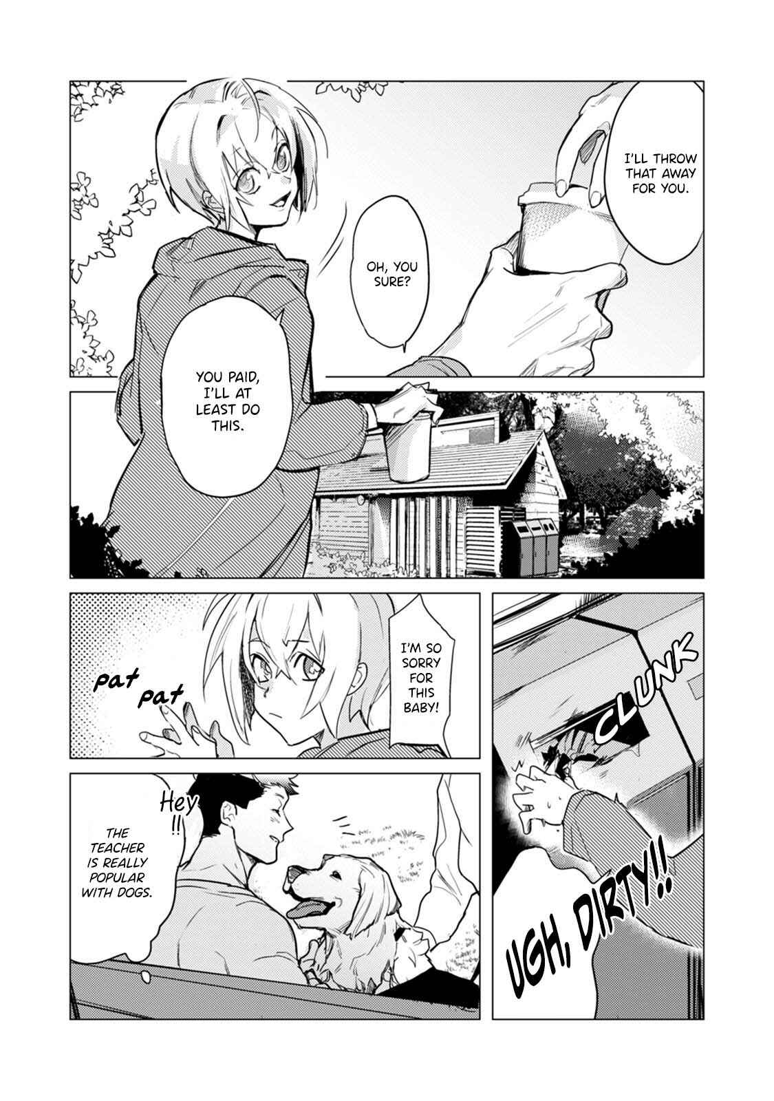 Page 15 Chapter 2 Alpha no JK Dakedo Konyakusha ga Omega no Sensei de Asoko ga Taihendesu