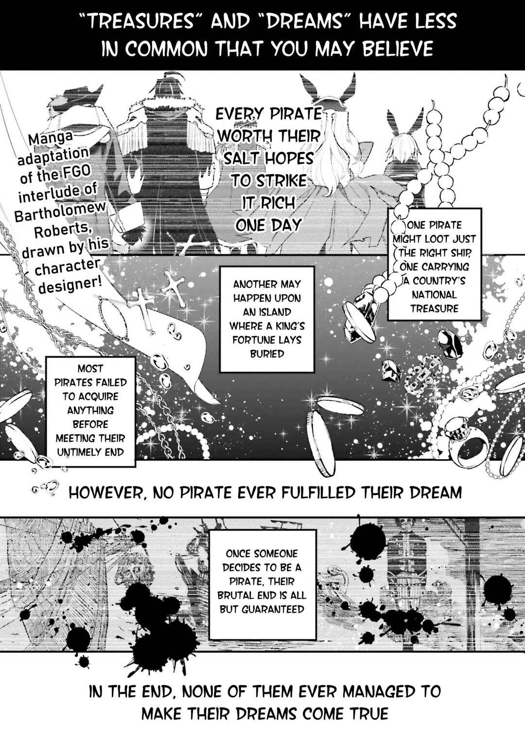 Page 1 Chapter Unknown_b579 Fate/Grand Order: Bartholomew Roberts Interlude - Dream Treasure