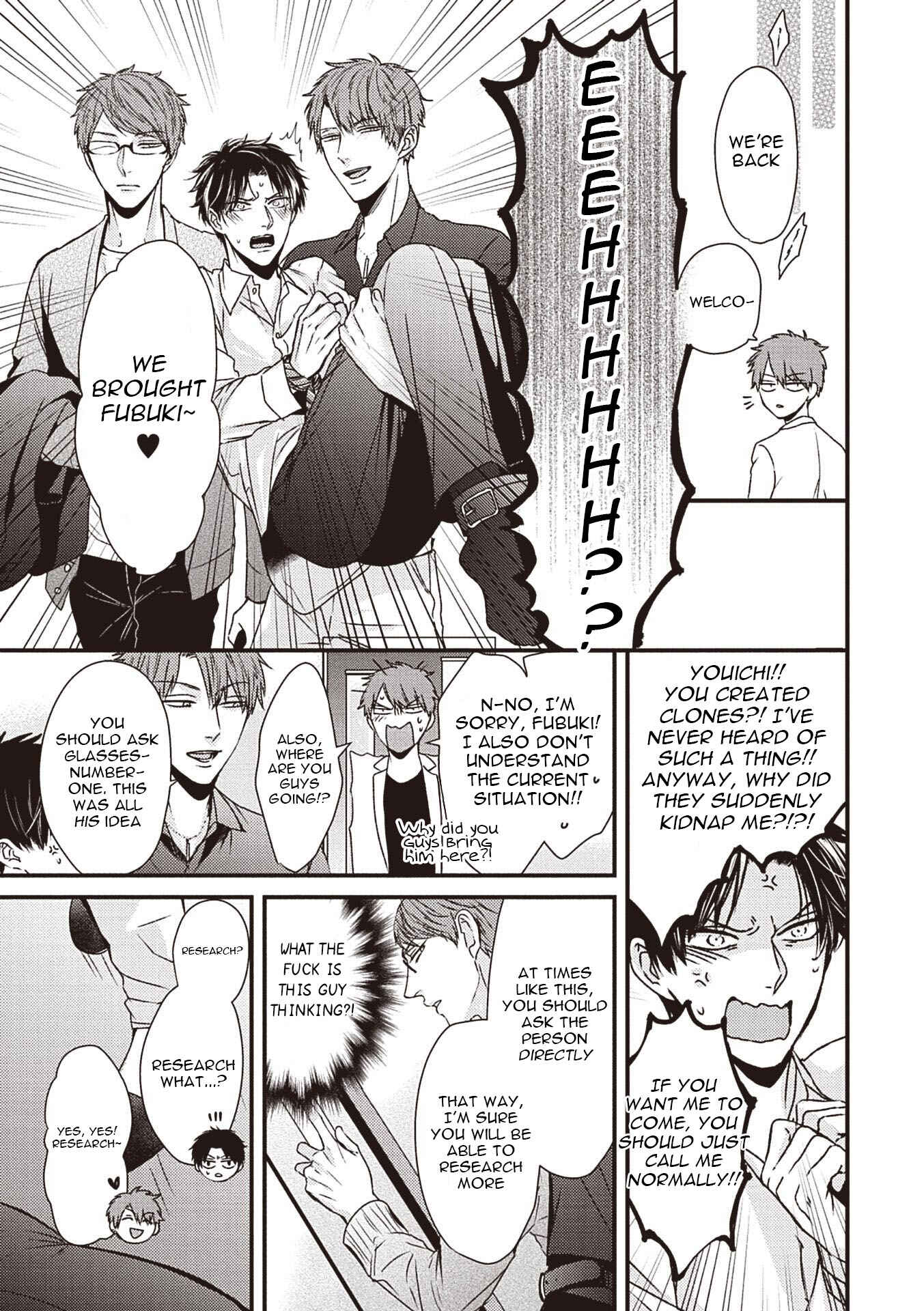 Page 11 Chapter 1 Fukusuu Mobure BL (Anthology)