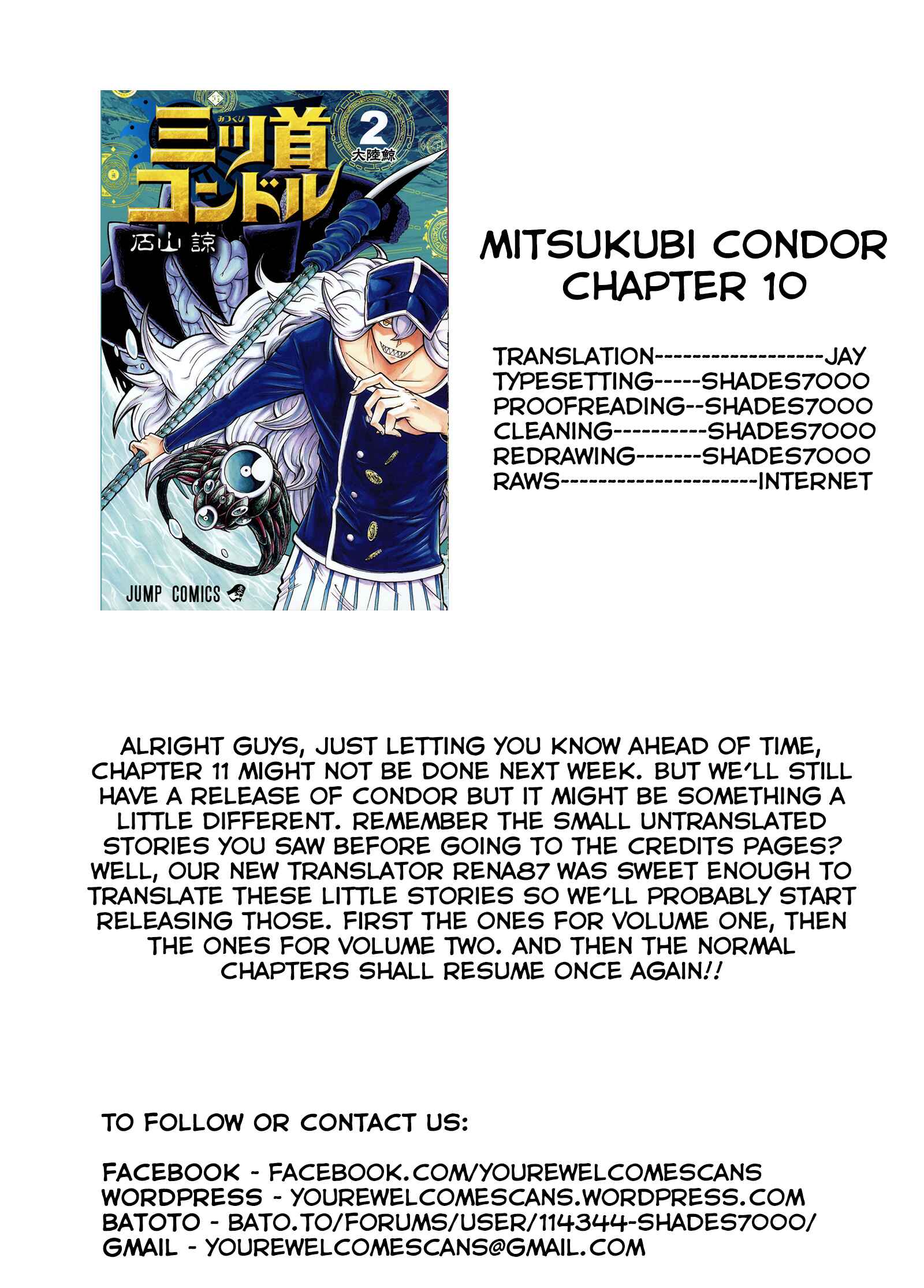 Page 20 Chapter 10 Mitsukubi Condor