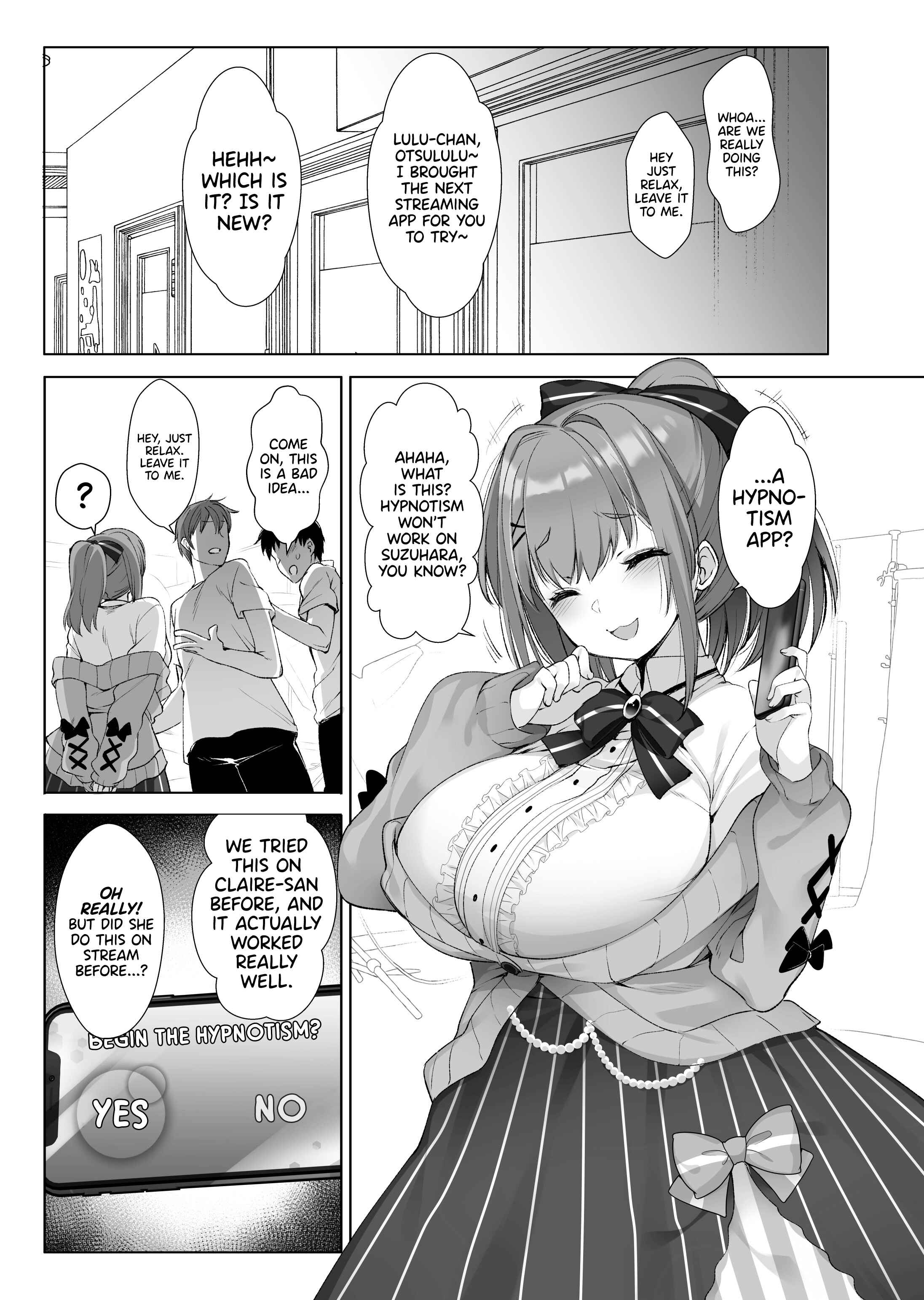 Page 5 Chapter Unknown_9a41 Nijisanji - Suzuhara Lulu to Himitsu no Saimin Appli (Doujinshi)