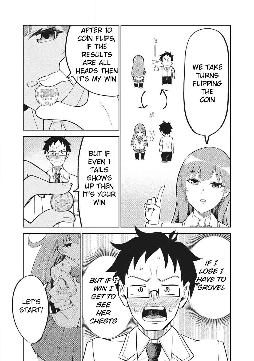 Page 12 Chapter Unknown_886a 99.9% no Kakuritsu de Oppai wo Misete Kureru Hanashi