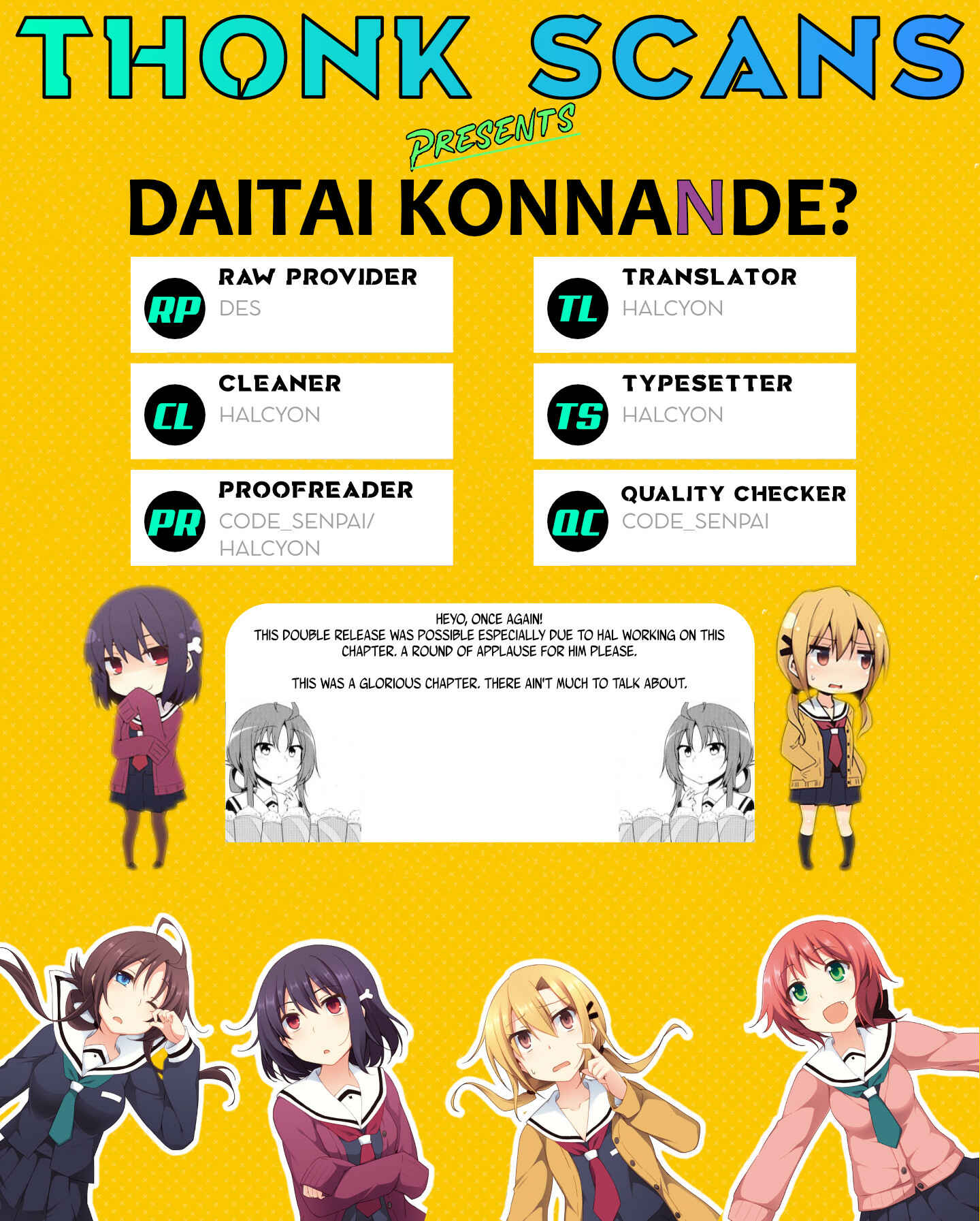 Page 9 Chapter 9 Daitai Konnande?
