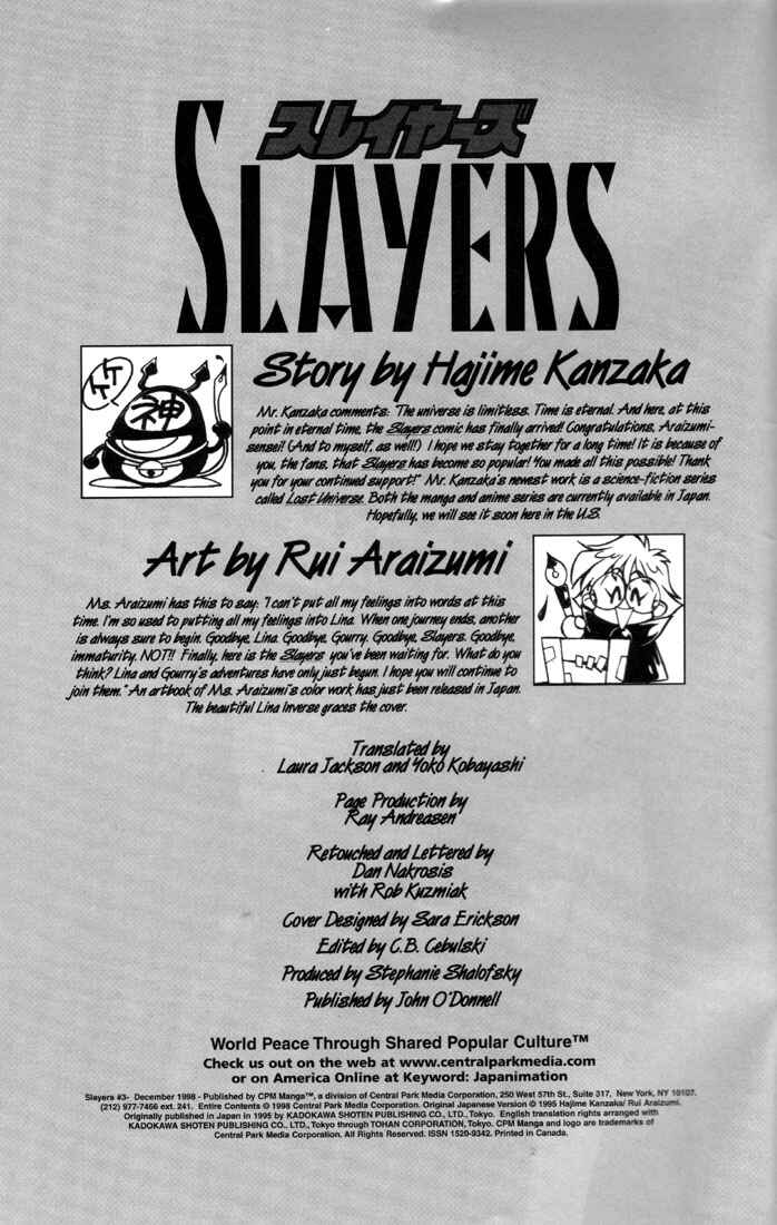 Page 2 Chapter 3 Slayers