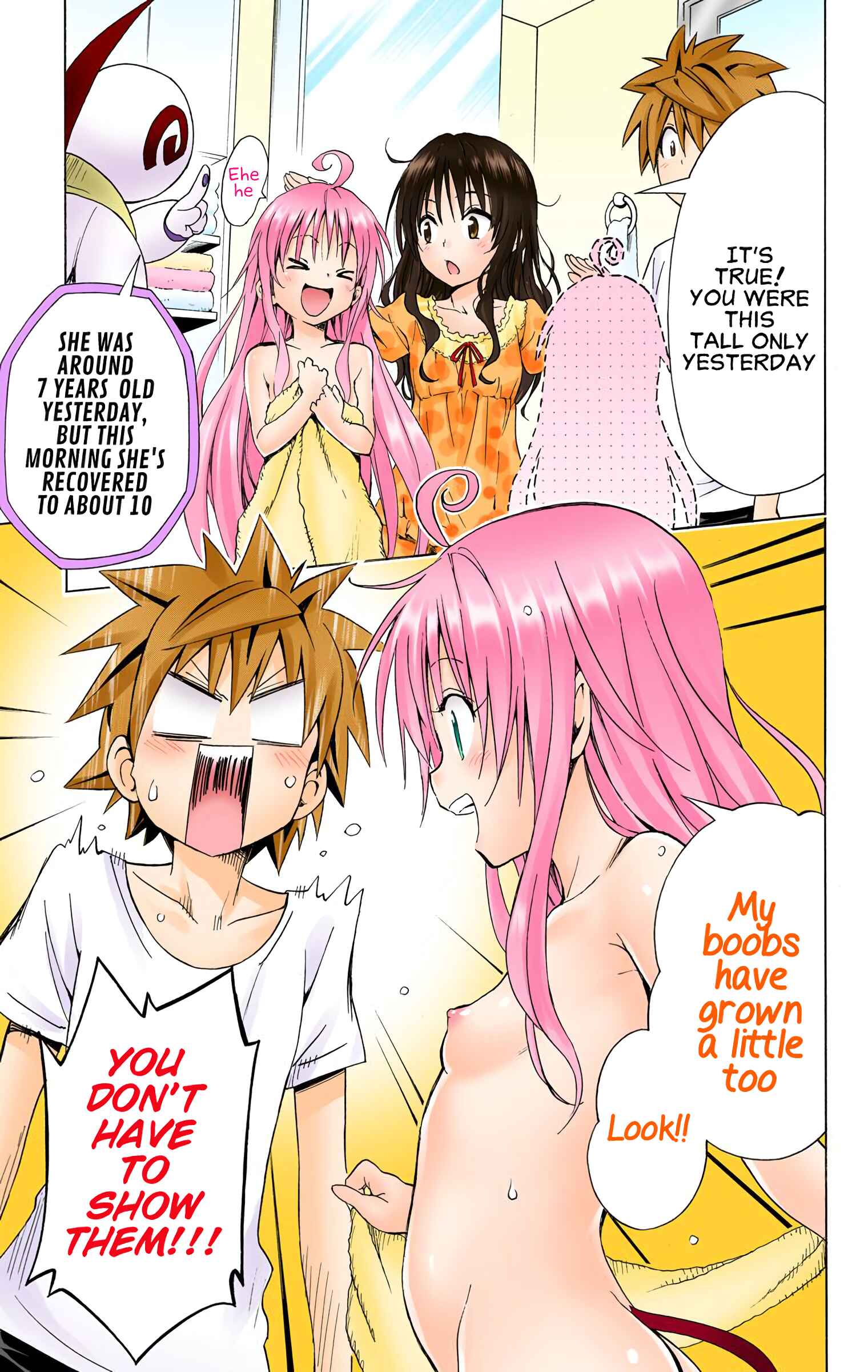 Page 3 Chapter 56 To Love Ru Darkness (Official Colored)