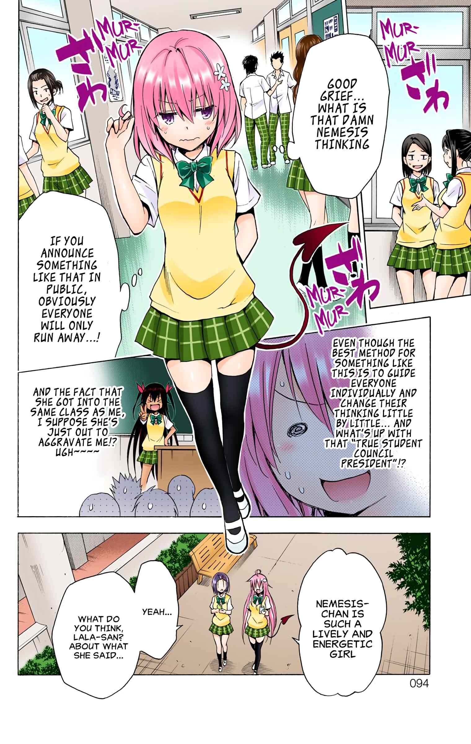 Page 10 Chapter 75 To Love Ru Darkness (Official Colored)