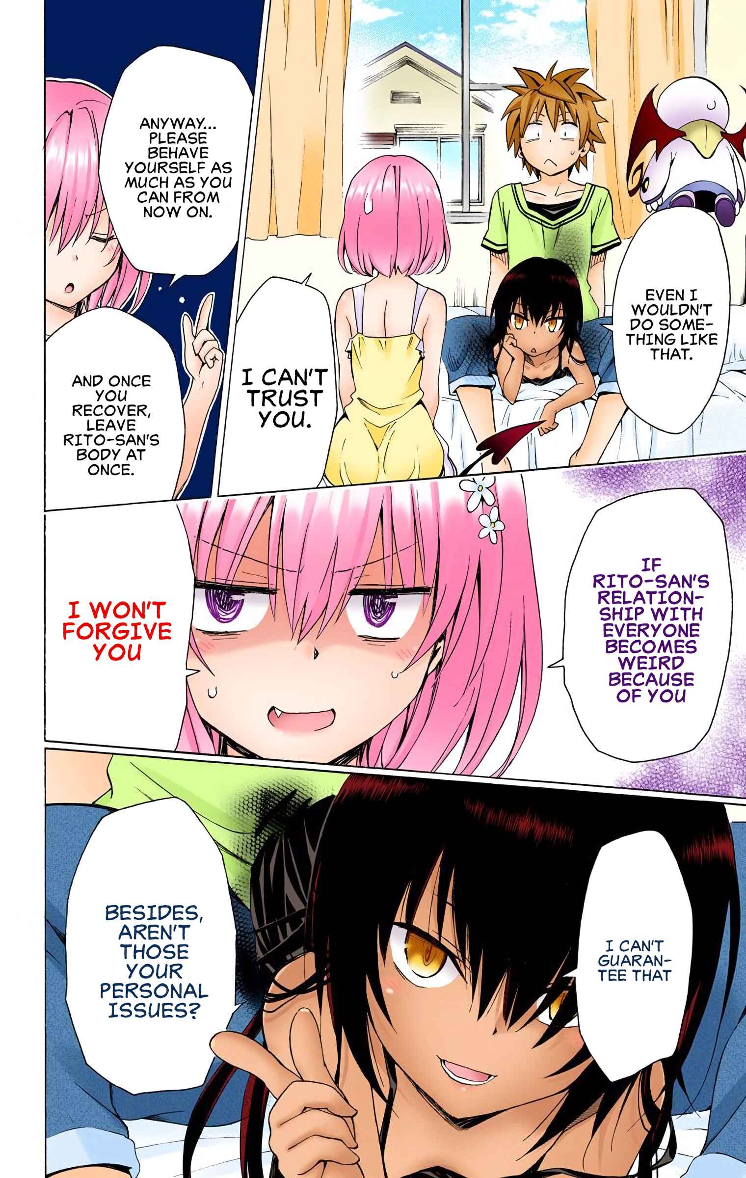 Page 20 Chapter 63 To Love Ru Darkness (Official Colored)