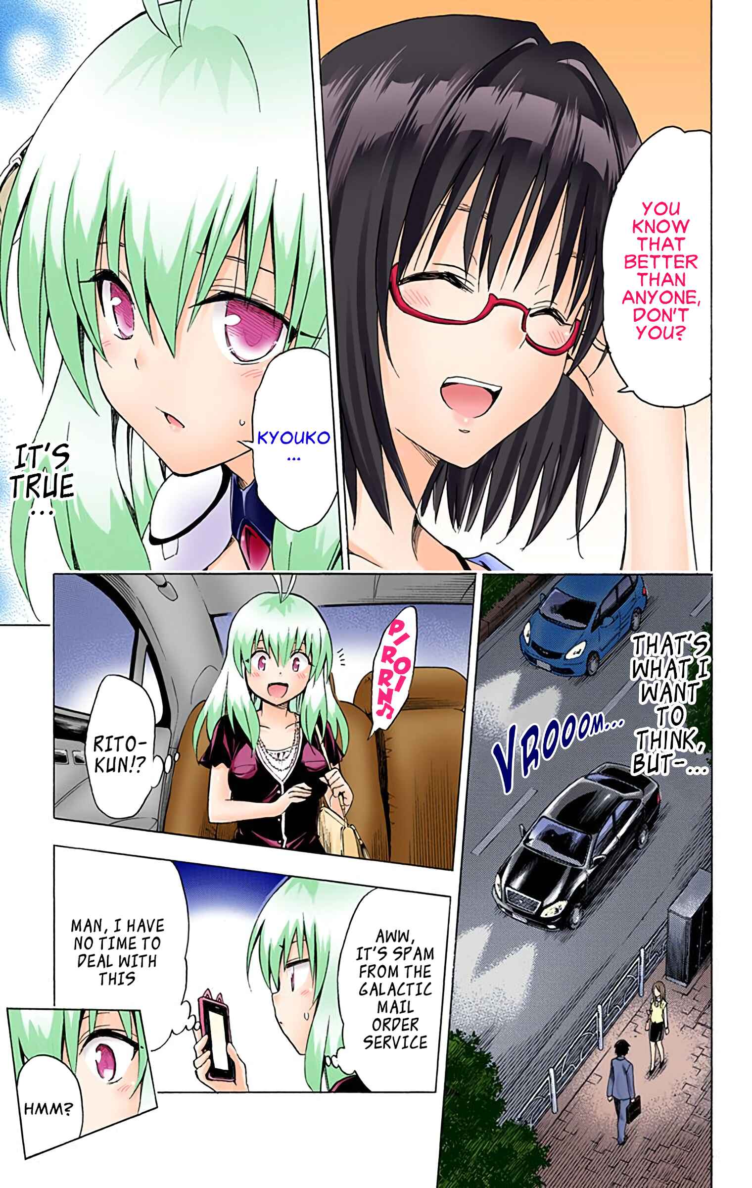 Page 12 Chapter 68 To Love Ru Darkness (Official Colored)
