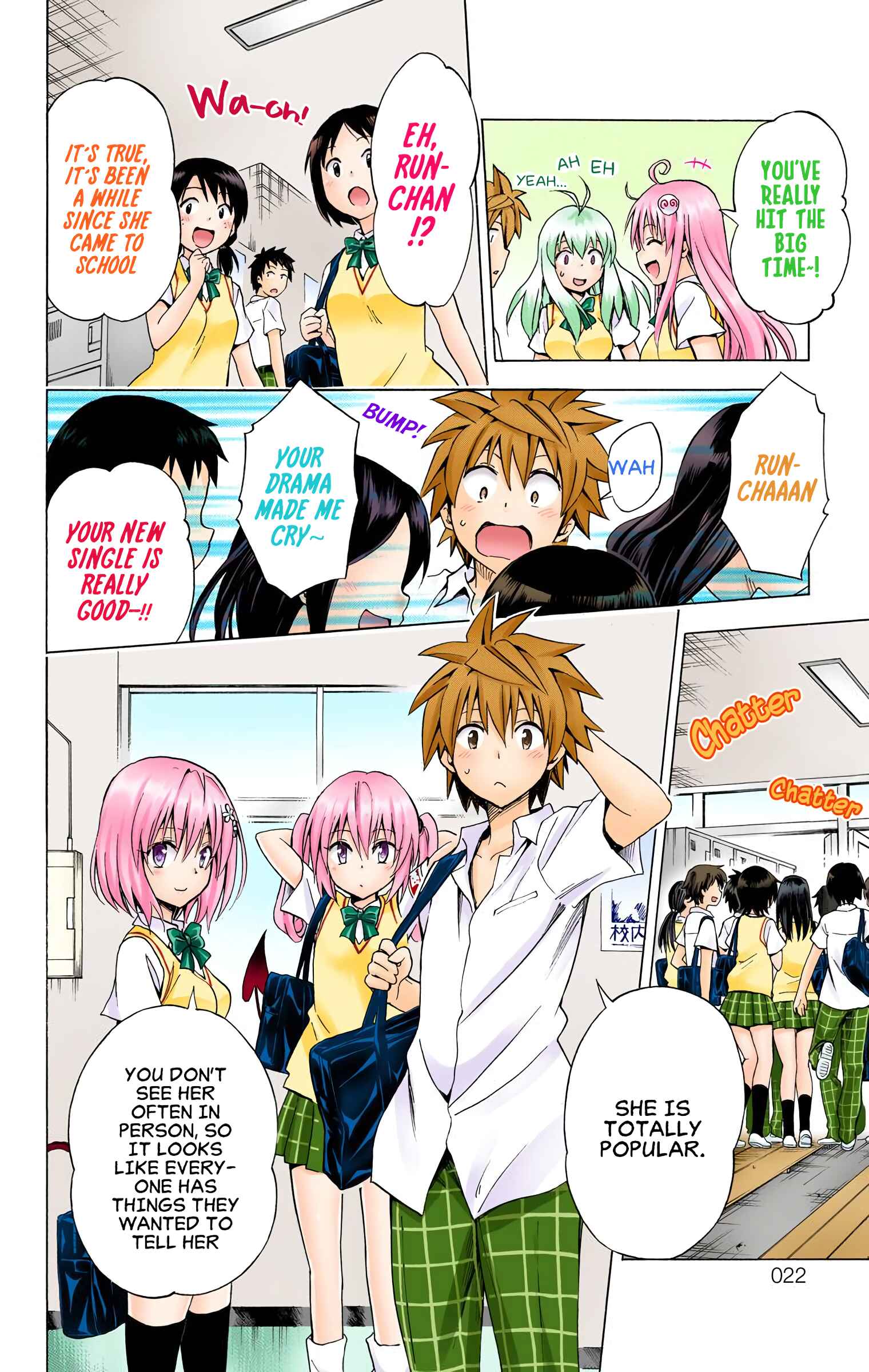 Page 15 Chapter 68 To Love Ru Darkness (Official Colored)