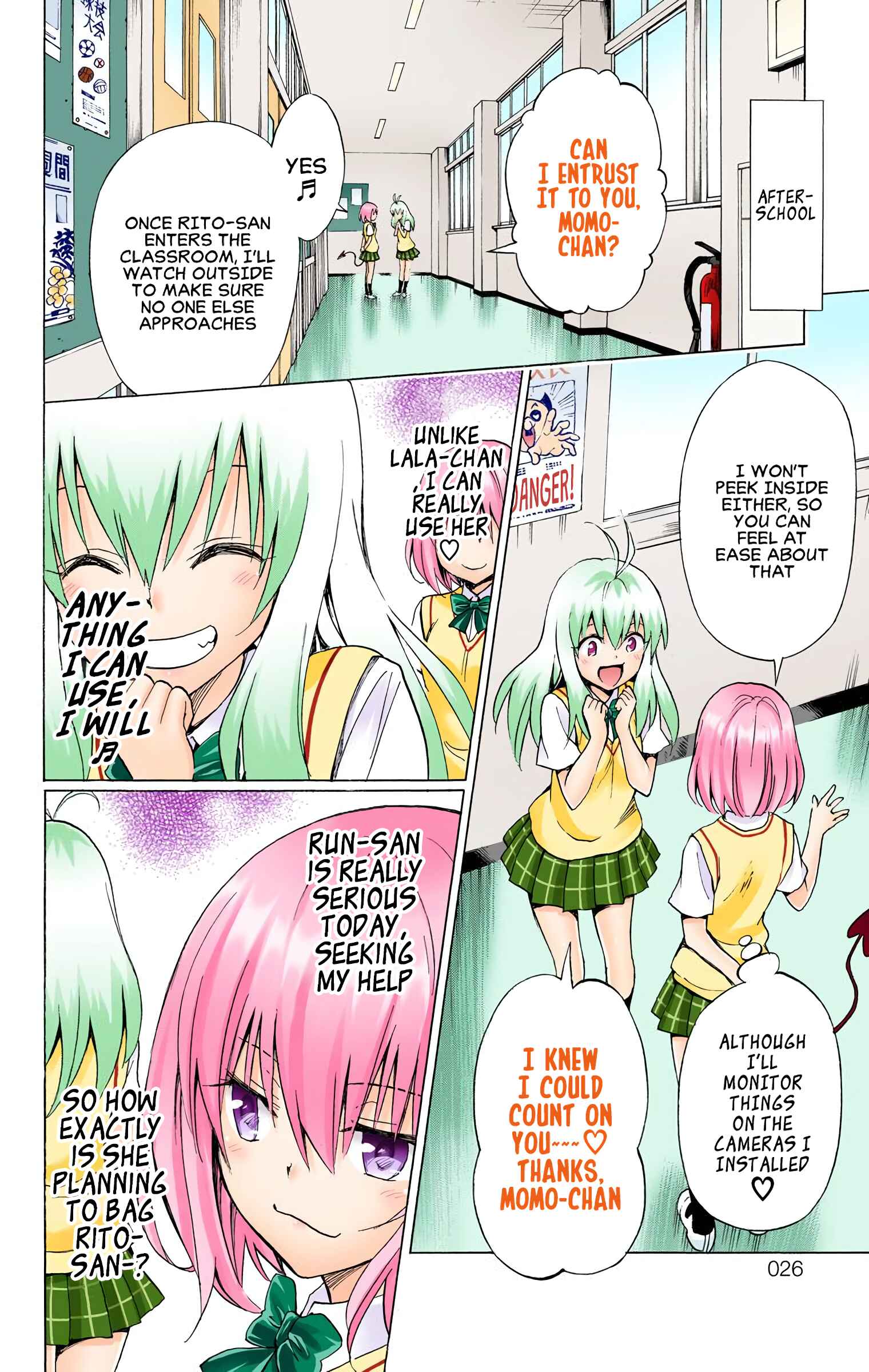 Page 19 Chapter 68 To Love Ru Darkness (Official Colored)