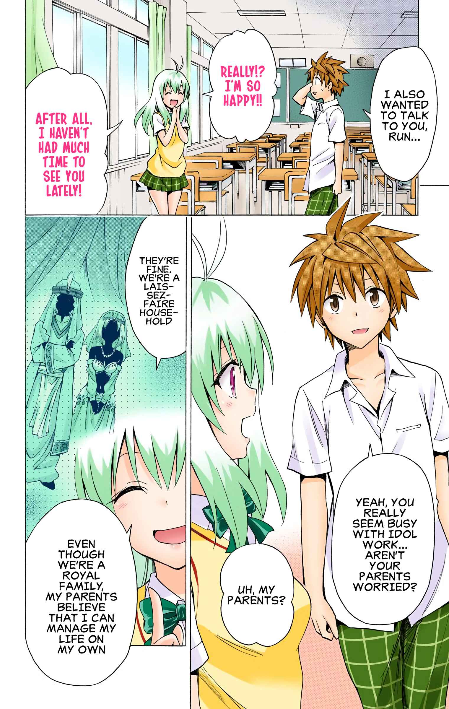 Page 21 Chapter 68 To Love Ru Darkness (Official Colored)
