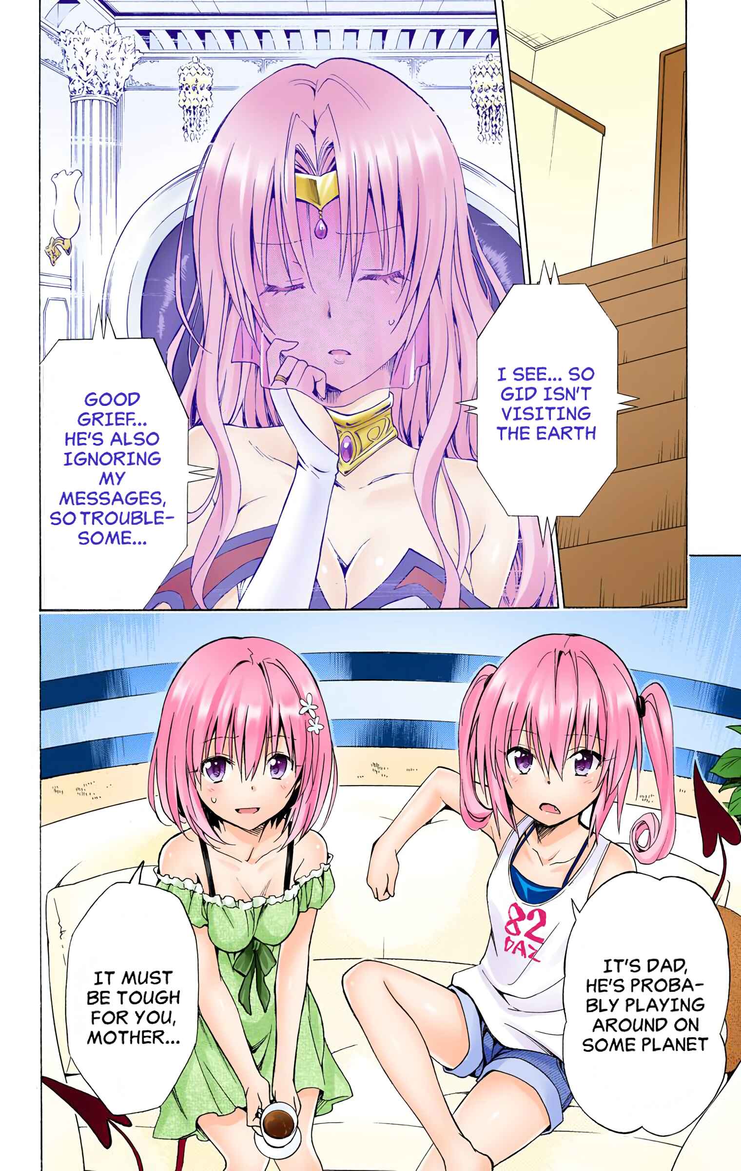 Page 8 Chapter 59 To Love Ru Darkness (Official Colored)