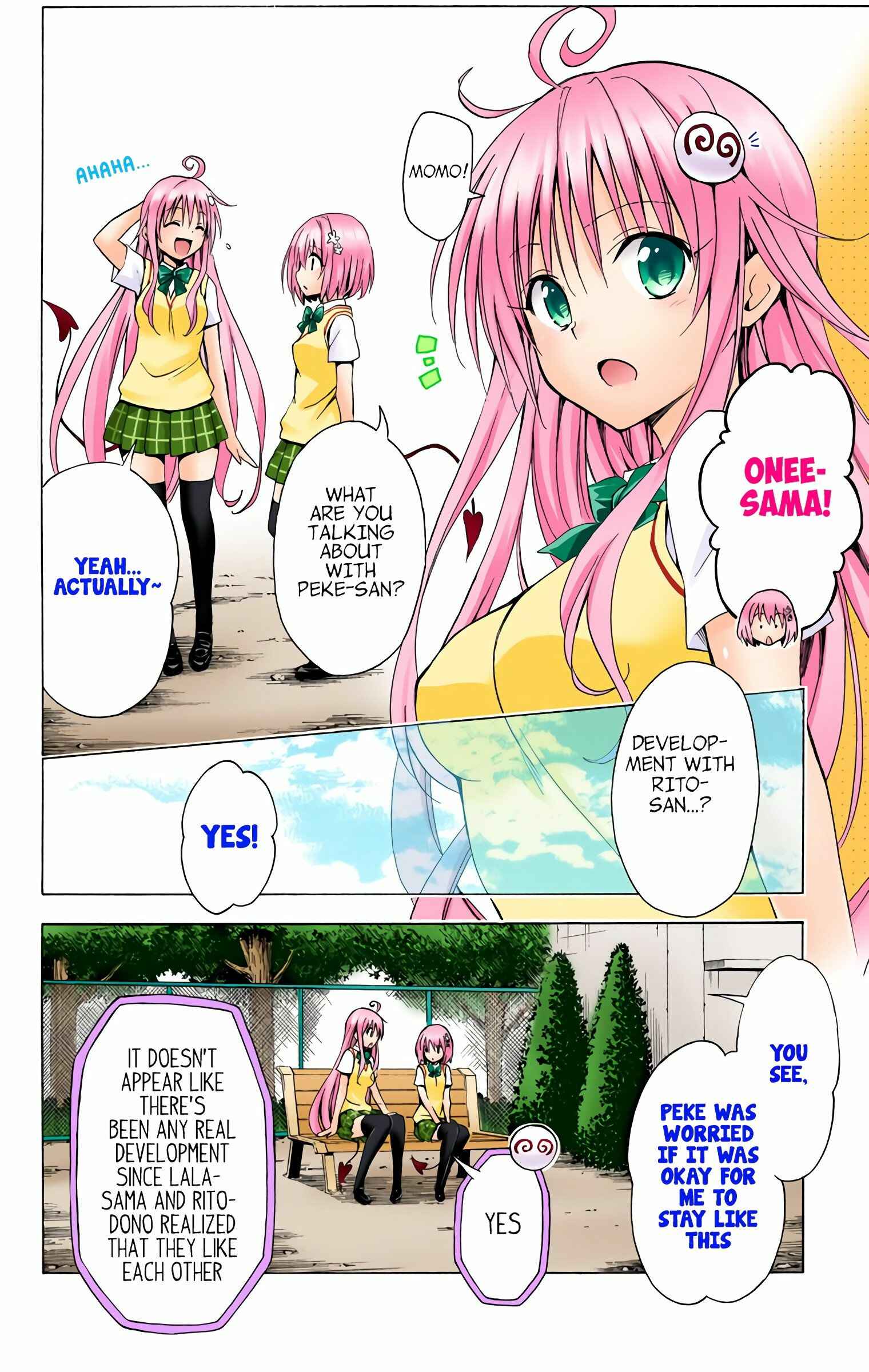 Page 14 Chapter 34 To Love Ru Darkness (Official Colored)